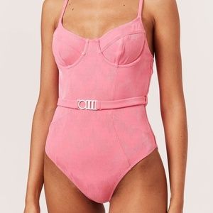 The Spencer Tonal Zig Zag Swimsuit